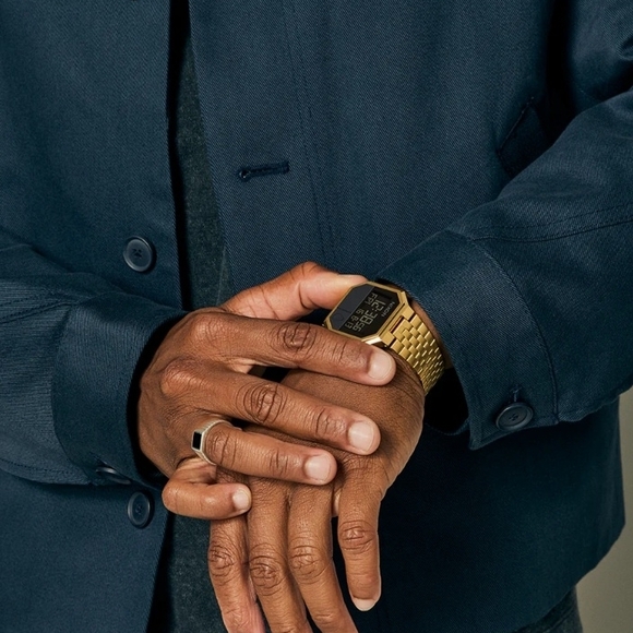 NWT Nixon Unisex Gold and Black Digital Watch - Picture 5 of 9